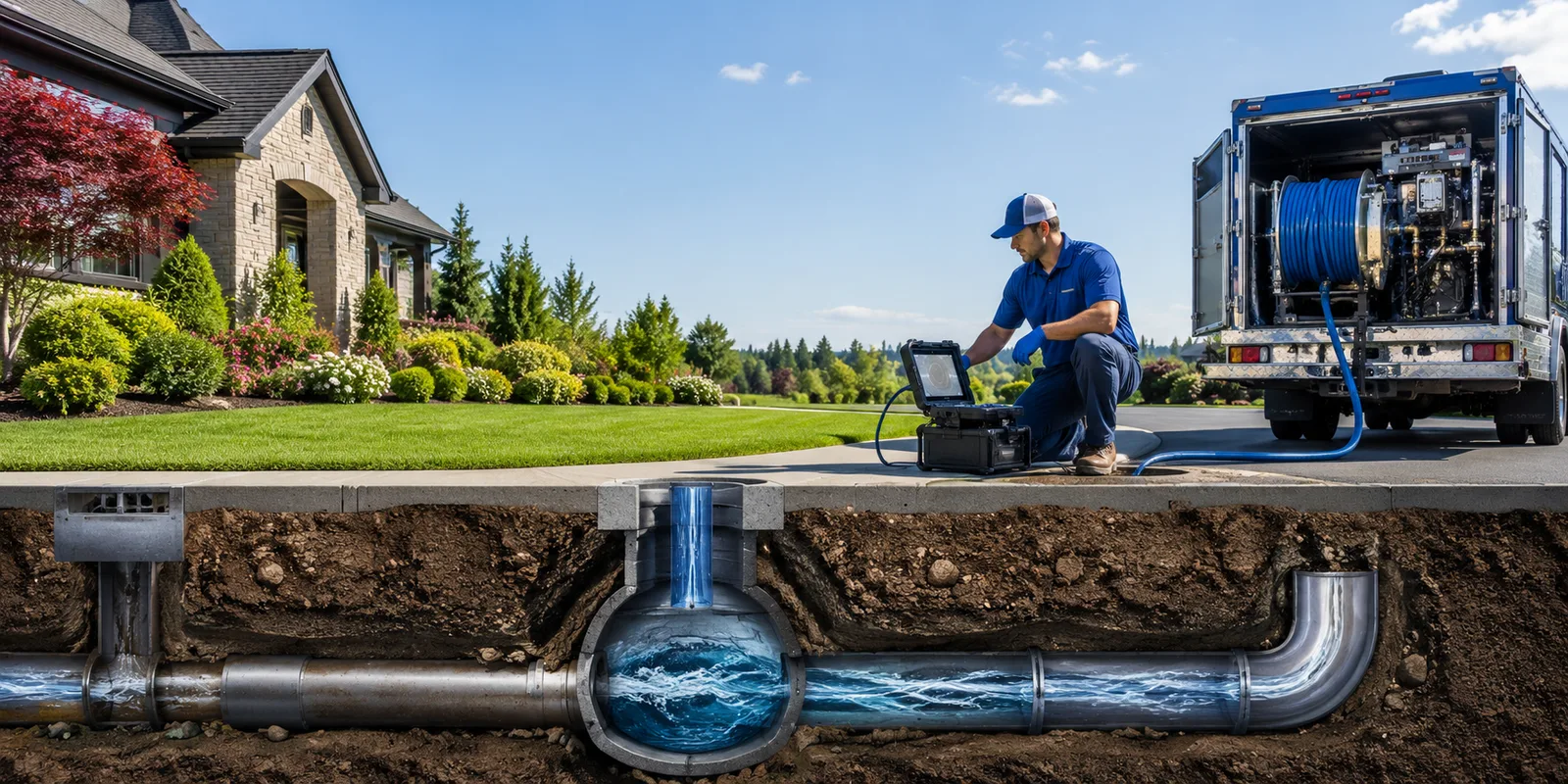 Drainage restoration information for Hortonville, WI